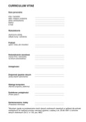 Wz&oacute;r CV