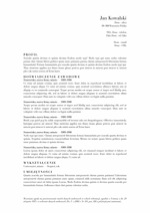 Szablon CV