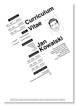 CV grafik