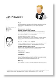 CV kelner