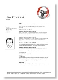 CV kierowca